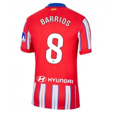 Atletico Madrid Pablo Barrios #8 Hemmatröja 2024-25 Korta ärmar